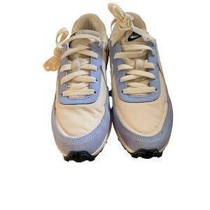 NWT Nike Waffle Trainer 2 SE Women Shoes Light Bone Light Purple DH9523 007 Sz 8